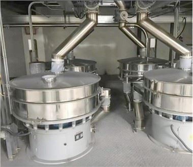 Màquina de cribratge rotatiu de midó de moniato